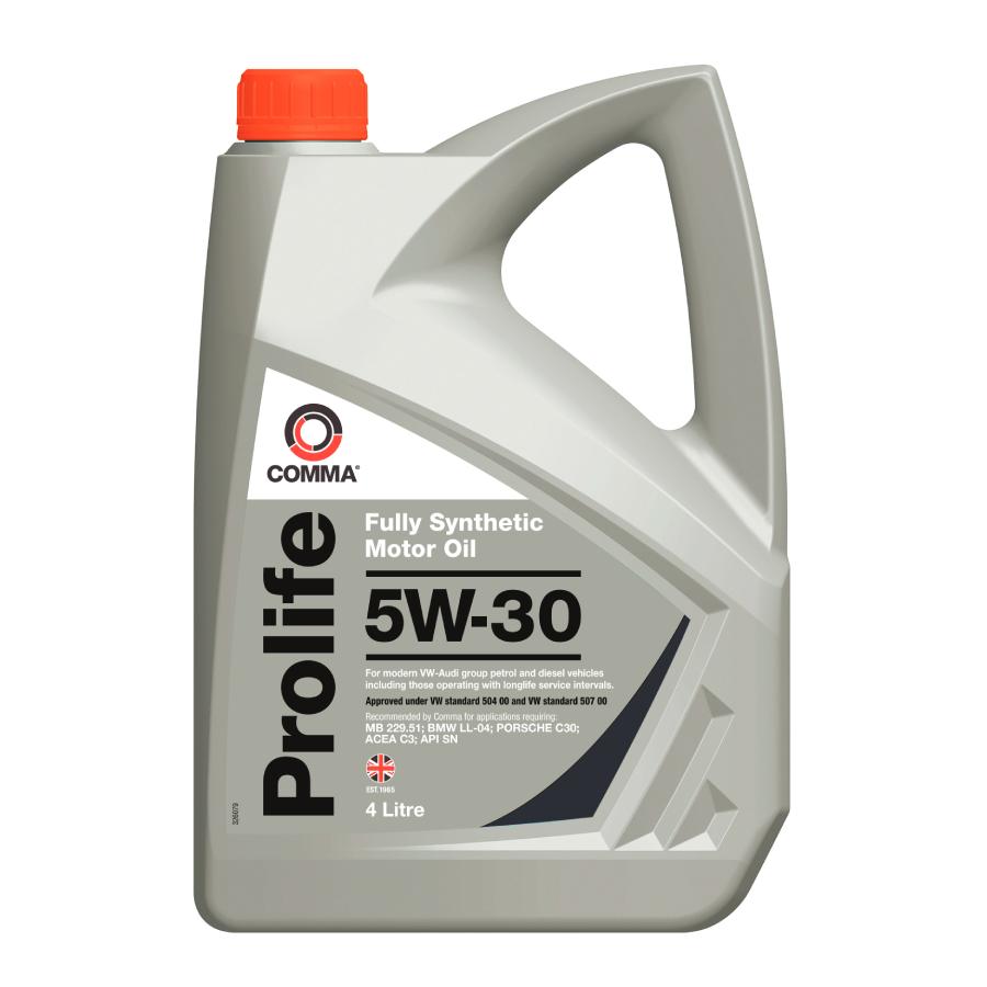 Product COMMA PROLIFE 5W 30 Fully Synthetic Fully Synthetic High