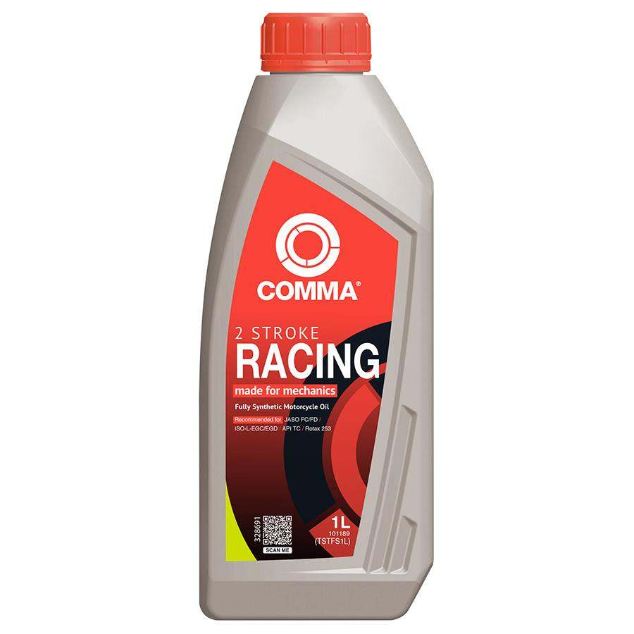 1 litre pack of Comma fully synthetic 2 stroke oil